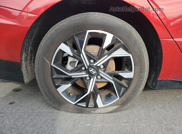 KMHL64JA5SA471645 2025 HYUNDAI SONATA Red 