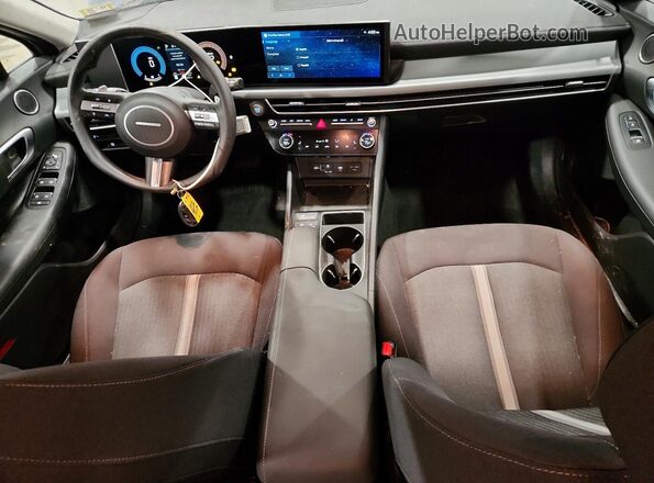 KMHL64JA6RA424036 2024 HYUNDAI SONATA Blue Вид панелі приладів
