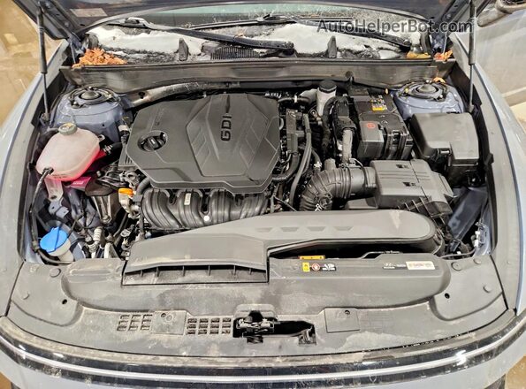 KMHL64JA6RA424036 2024 HYUNDAI SONATA Blue Вид задньої частини салону