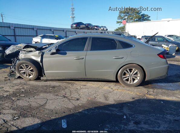 KMHL64JAXMA144516 2021 HYUNDAI SONATA Gray 