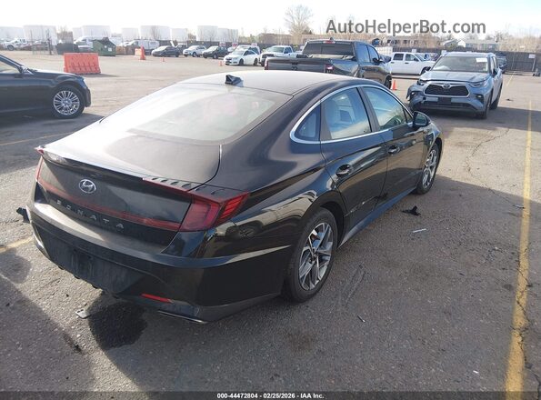 KMHL64JAXPA248363 2023 HYUNDAI SONATA Черный Задняя правая четверть