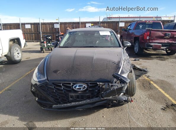 KMHL64JAXPA248363 2023 HYUNDAI SONATA Черный Вид задней части салона