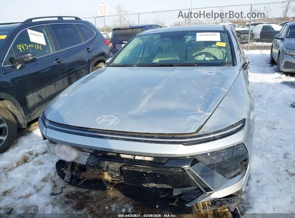 KMHL64JAXRA401956 2024 HYUNDAI SONATA Silver Vista interior trasera