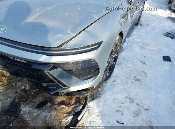 KMHL64JAXRA401956 2024 HYUNDAI SONATA Silver 
