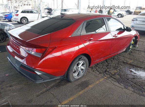 KMHLL4DG3RU678892 2024 HYUNDAI ELANTRA Red უკანა მარჯვენა