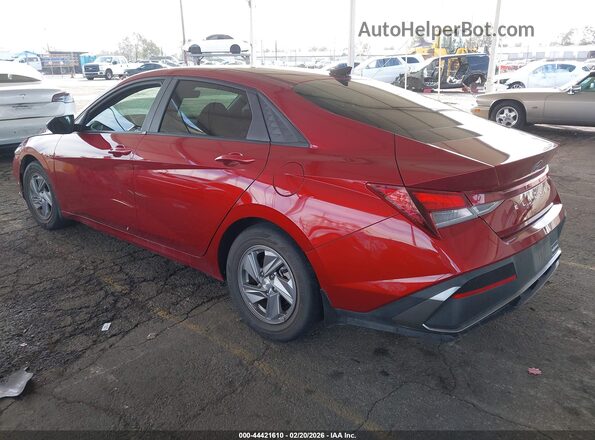 KMHLL4DG3RU678892 2024 HYUNDAI ELANTRA Red უკანა მარცხენა