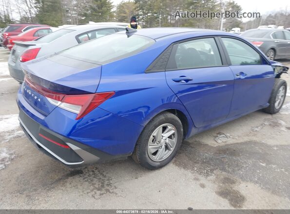 KMHLL4DG5SU097464 2025 HYUNDAI ELANTRA Blue Trasero derecho