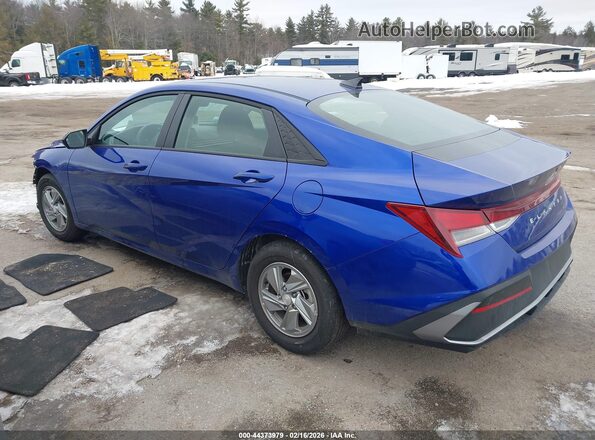 KMHLL4DG5SU097464 2025 HYUNDAI ELANTRA Blue Trasero izquierdo