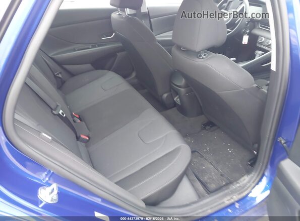 KMHLL4DG5SU097464 2025 HYUNDAI ELANTRA Blue Vista de la etiqueta del VIN