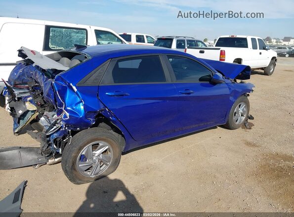 KMHLL4DG8RU708811 2024 HYUNDAI ELANTRA Blue Հետևի աջ