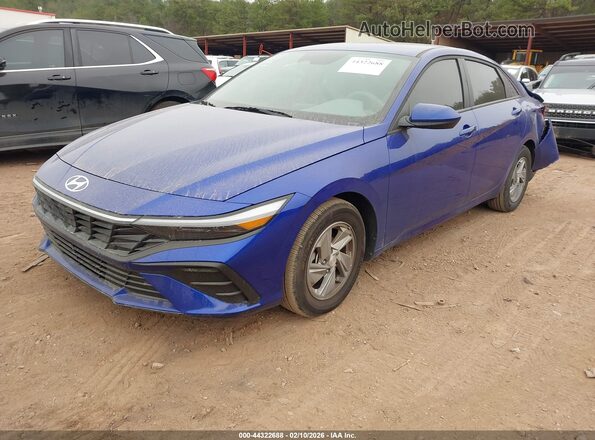 KMHLL4DG9TU110430 2026 HYUNDAI ELANTRA Blue Vista tres cuartos delantera izquierda