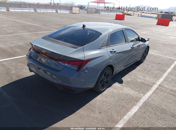KMHLM4AG0MU066398 2021 HYUNDAI ELANTRA Gray 