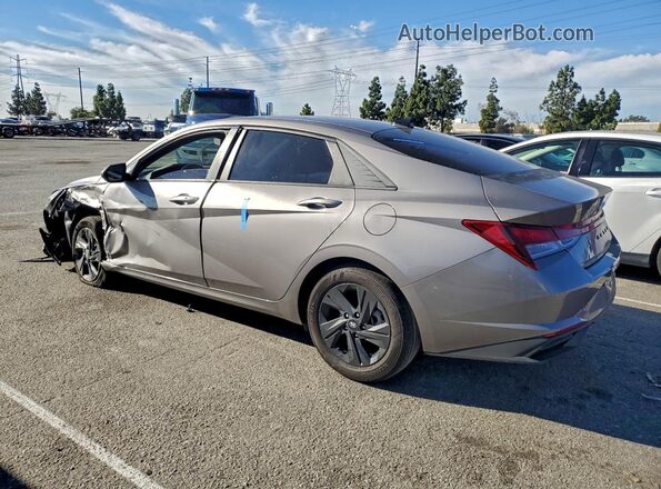 KMHLM4AG3NU304956 2022 HYUNDAI ELANTRA Silver Հետևի ձախ