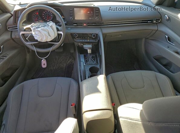 KMHLM4AG3NU304956 2022 HYUNDAI ELANTRA Silver Առջևի վահանակի տեսք