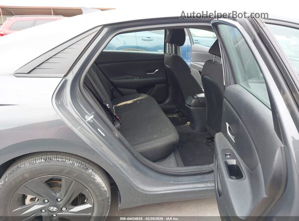 KMHLM4AG6PU603800 2023 HYUNDAI ELANTRA Gray Vista de la etiqueta del VIN