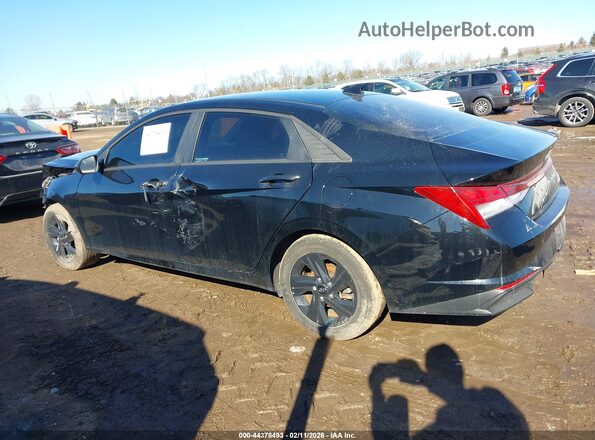 KMHLM4AJ2PU087883 2023 HYUNDAI ELANTRA HYBRID Black Панорамний вид салону 360°