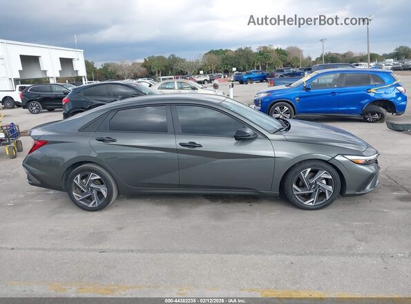 KMHLM4DG7SU904564 2025 HYUNDAI ELANTRA Gray Սալոնի հետևի տեսք