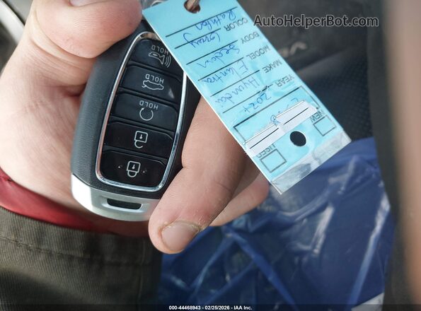 KMHLN4AJ5MU010000 2021 HYUNDAI ELANTRA HYBRID Серый Вид панели приборов