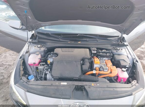 KMHLN4AJ5MU010000 2021 HYUNDAI ELANTRA HYBRID Серый Вид сзади