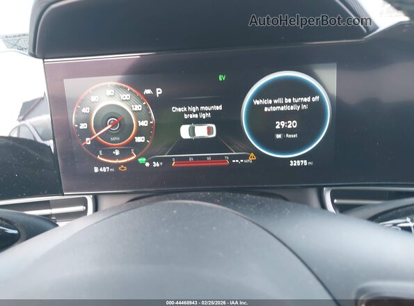 KMHLN4AJ5MU010000 2021 HYUNDAI ELANTRA HYBRID Серый Вид задних сидений