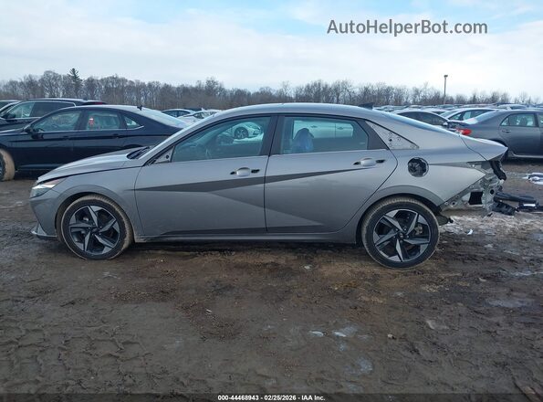 KMHLN4AJ5MU010000 2021 HYUNDAI ELANTRA HYBRID Серый 