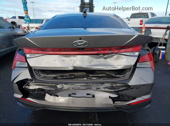 KMHLN4AJ7PU078304 2023 HYUNDAI ELANTRA HYBRID Silver 