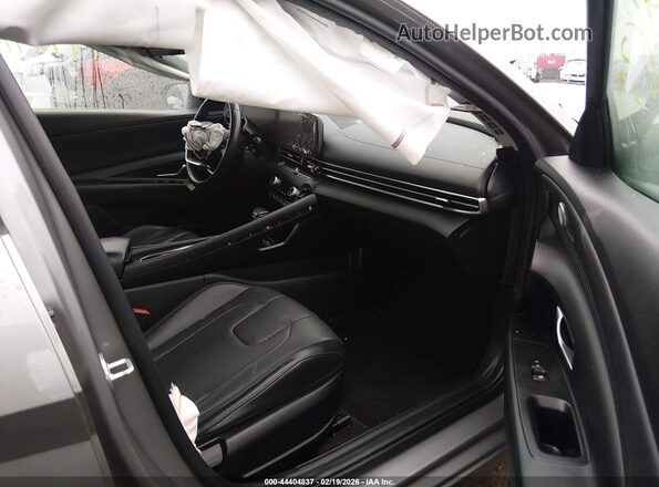 KMHLP4AG4MU165216 2021 HYUNDAI ELANTRA Gray Vista interior delantera