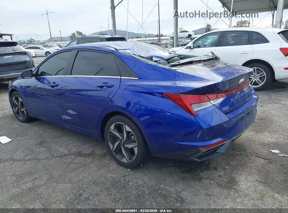 KMHLP4AG4PU518767 2023 HYUNDAI ELANTRA Blue 