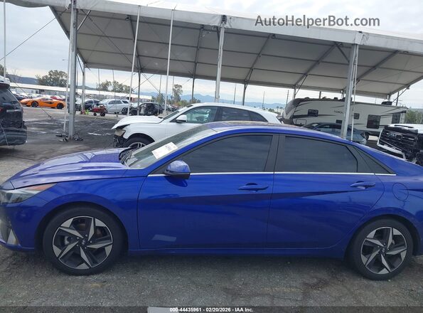 KMHLP4AG4PU518767 2023 HYUNDAI ELANTRA Blue 