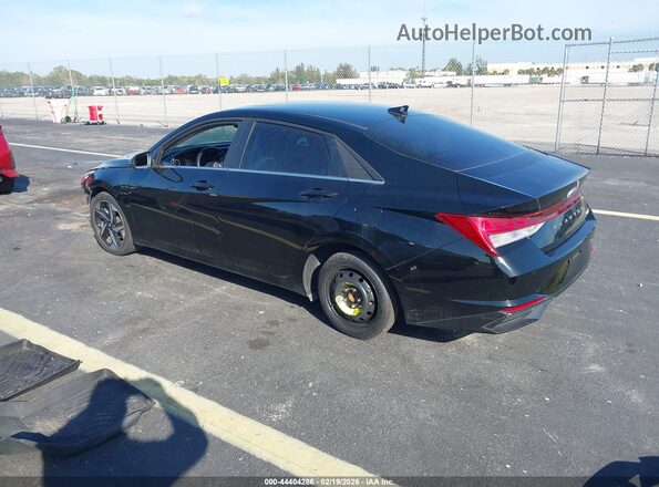 KMHLP4AG7PU533232 2023 HYUNDAI ELANTRA Black Trasero izquierdo
