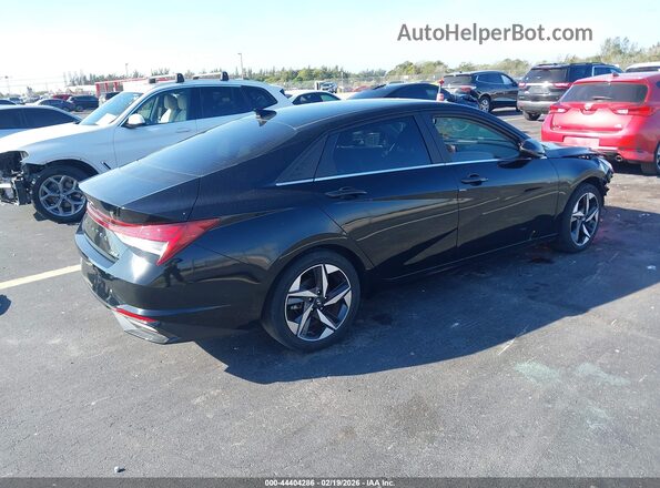 KMHLP4AG7PU533232 2023 HYUNDAI ELANTRA Black Trasero derecho