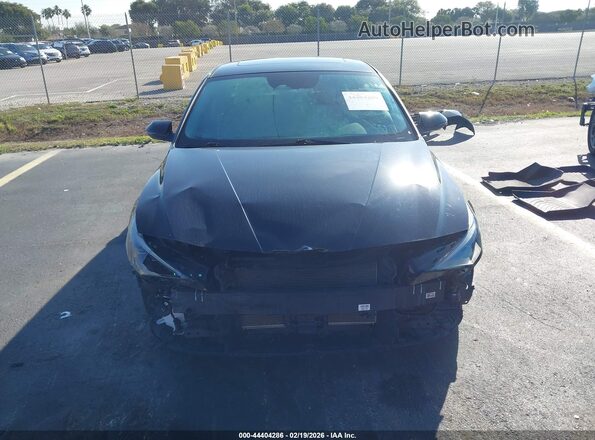KMHLP4AG7PU533232 2023 HYUNDAI ELANTRA Black Vista interior trasera