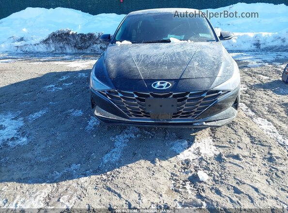 KMHLP4AG8PU522594 2023 HYUNDAI ELANTRA Black Widok wnętrza z tyłu
