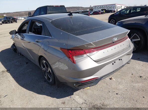 KMHLP4AGXMU071311 2021 HYUNDAI ELANTRA Brown Rear left