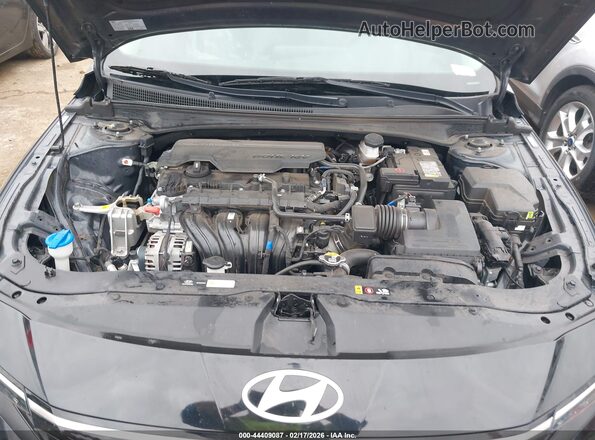 KMHLP4DG9RU647666 2024 HYUNDAI ELANTRA Черный Вид сзади