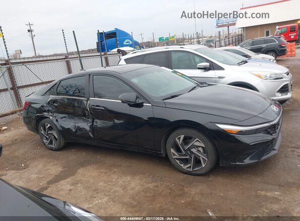 KMHLP4DG9RU647666 2024 HYUNDAI ELANTRA Черный Вид задней части салона