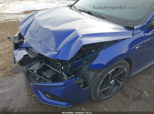 KMHLR4AF1PU620822 2023 HYUNDAI ELANTRA Blue Vista frontal