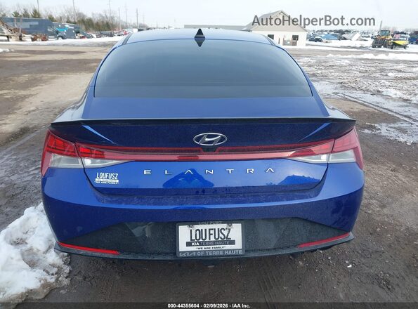 KMHLR4AF1PU620822 2023 HYUNDAI ELANTRA Blue 