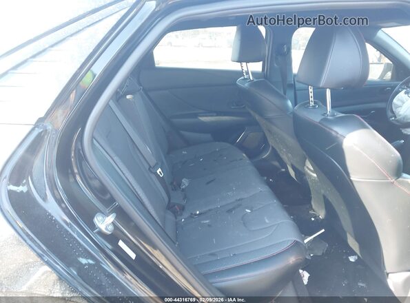 KMHLR4AF2PU519515 2023 HYUNDAI ELANTRA Black Widok naklejki z numerem VIN