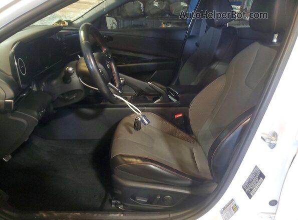 KMHLR4AF4MU184544 2021 HYUNDAI ELANTRA White 