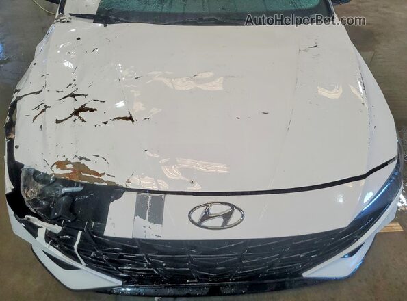KMHLR4AF4MU184544 2021 HYUNDAI ELANTRA White 