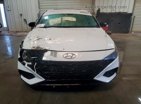 KMHLR4AF4MU184544 2021 HYUNDAI ELANTRA White 
