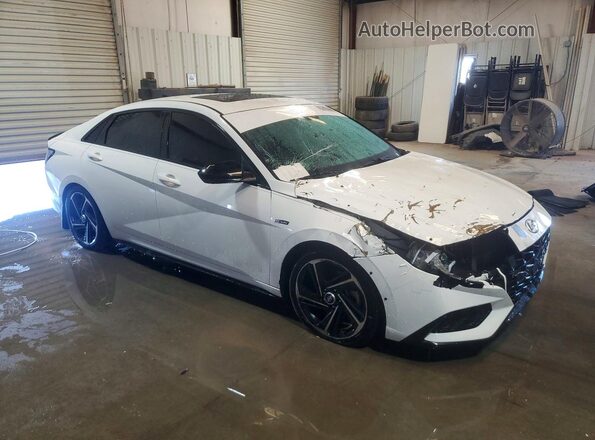 KMHLR4AF4MU184544 2021 HYUNDAI ELANTRA White 