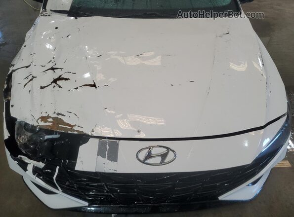 KMHLR4AF4MU184544 2021 HYUNDAI ELANTRA White 