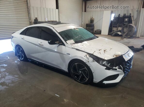 KMHLR4AF4MU184544 2021 HYUNDAI ELANTRA White 