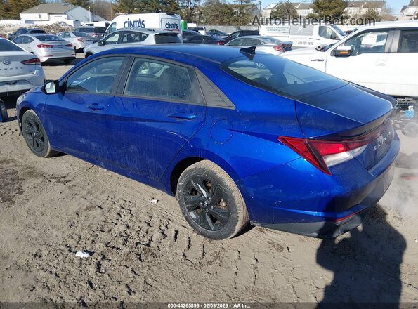 KMHLS4AG0MU119543 2021 HYUNDAI ELANTRA Blue 