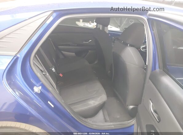 KMHLS4AG0MU195019 2021 HYUNDAI ELANTRA Blue Vista de la etiqueta del VIN