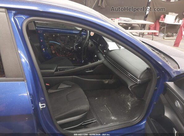 KMHLS4AG0MU195019 2021 HYUNDAI ELANTRA Blue Vista interior delantera