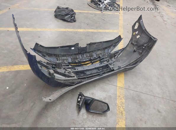 KMHLS4AG0MU195019 2021 HYUNDAI ELANTRA Blue Vista del cuadro de instrumentos