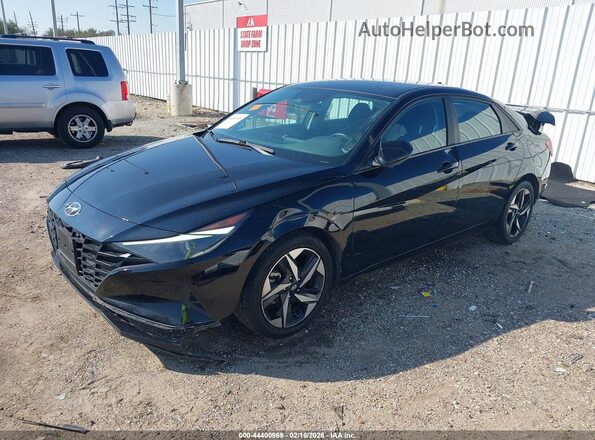KMHLS4AG6PU618139 2023 HYUNDAI ELANTRA Black 